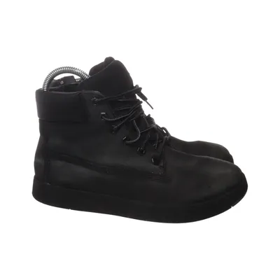 Laced boots (Black) from Timberland Leather