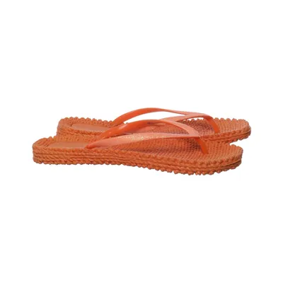 Flip-flops (Orange) from Ilse Jacobsen Hornbæk Polyurethane