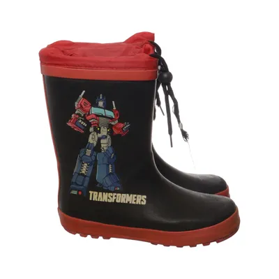 Regenlaarzen (Zwart, Rood) van Transformers