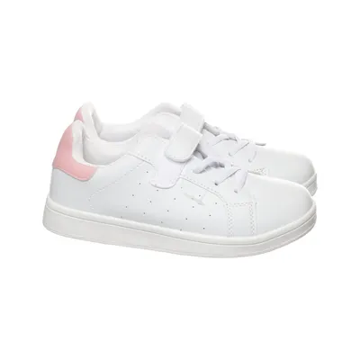 Sneakers (White, Pink) from Saxo Blues