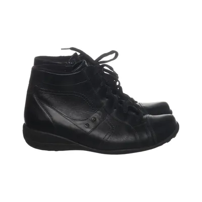 Ankle boots (Black) from Waldläufer Cotton, Leather