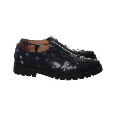 Loafers (Blauw) van Si Leer