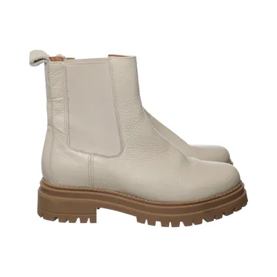 Chelsea boots (Wit, Bruin) van Oxmox