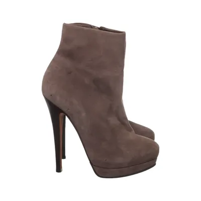 Bottes à talons (Gris) de Buffalo London Cuir