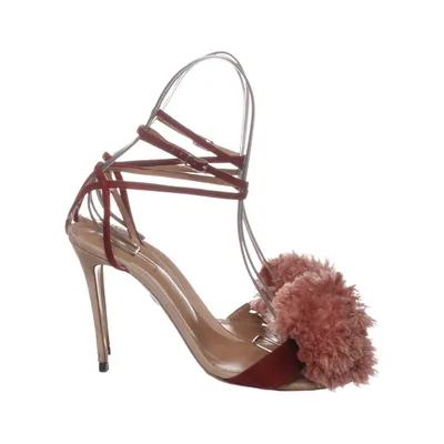 Sandales à talons hauts (Rouge, Rose, Beige) de Aquazzura Cuir