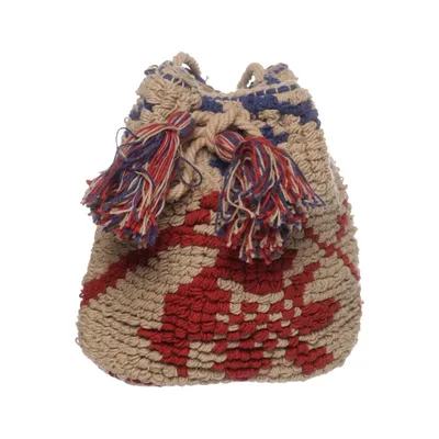 Axelremsväska (Beige, Blå, Röd) från Cyrillus Bomull, Polyester