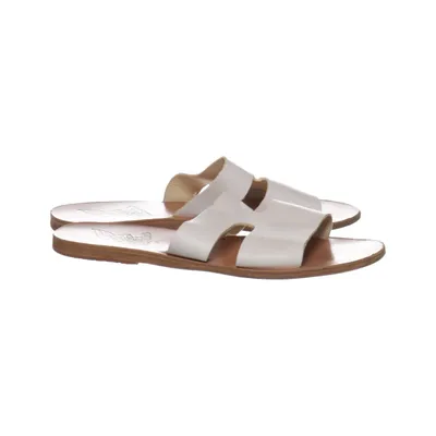 Slip-ins (Wit, Bruin) van Ancient Greek Sandals Leer