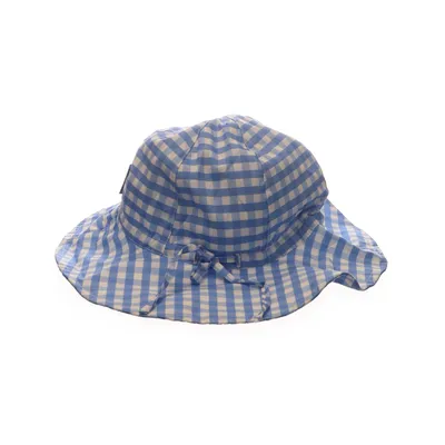 Sun hat (Blue, White) from Polarn O. Pyret Organic cotton