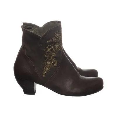 Bottines (Marron, Vert) de Think! Cuir