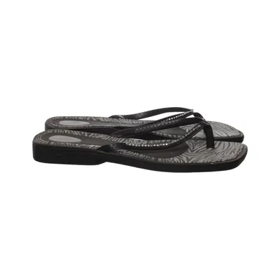 Flip-flops (Black, Gray, Multicolored) from Grendha