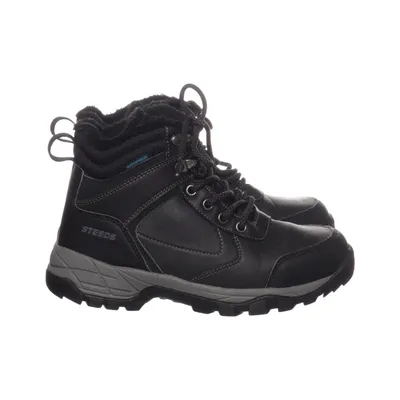 Hiking boots (Black) from Steeds