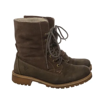Laced boots (Brown) from Tamaris Active Leather
