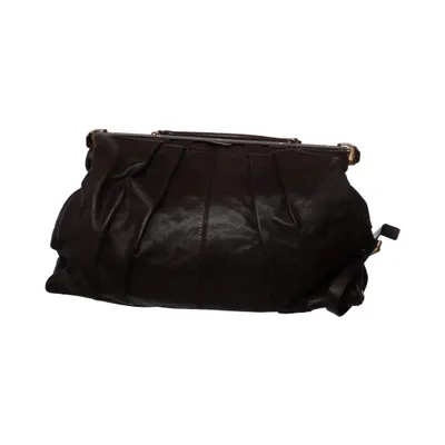 Shoulder-bag (Brown) from Bimba y Lola Cotton, Polyurethane