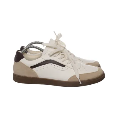 Sneaker (Weiß, Beige, Braun) von Essentials by Tchibo Leder