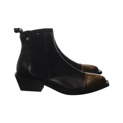 Chelsea boots (Svart, Guldfärgad) från Manila Grace Skinn