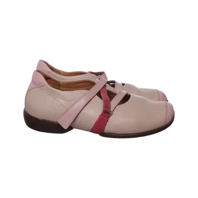 Ballet flats (Pink, Multicolored) from Think! Leather