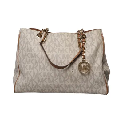 Handväska (Vit, Brun) från Michael Kors