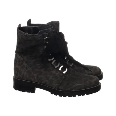 Bottes à lacets (Noir, Multicolore) de Gosh Cuir