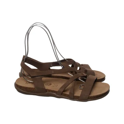 Sandals (Brown) from Yokono Leather