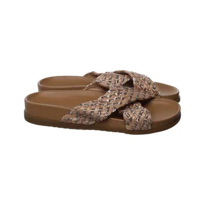 Sandalen (Beige, Zilver) van Street Shoes Leer