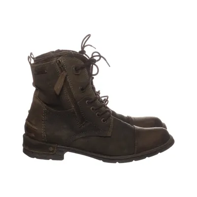 Laced boots (Green) from Rieker Leather