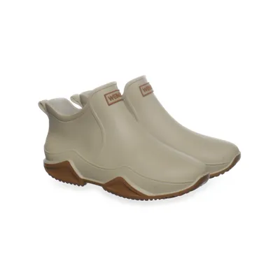 Low rubber boots (Beige) from Weimuta