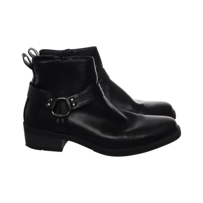 Ankle boots (Black) from AM Shoe Company Polyester