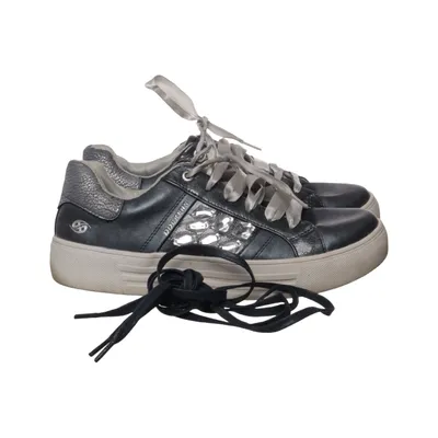 Baskets (Bleu, Argent) de Dockers Cuir