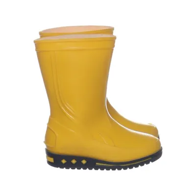 Regenlaarzen (Geel) van Sarra Zienne
