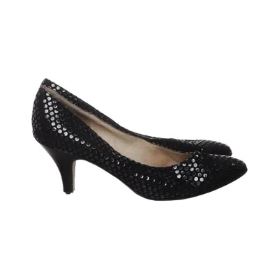 Dancing shoes (Black, Silver) from Werner Kern Leather