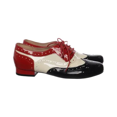 Richelieus (Rouge, Blanc, Noir) de Lola Ramona Cuir