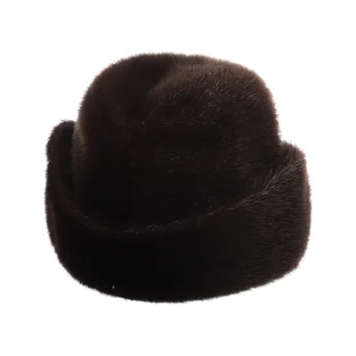 Bonnet en fourrure (Marron) de Wigéns