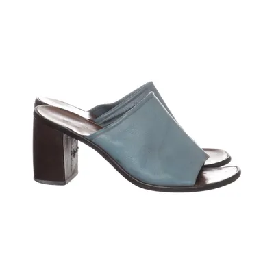 Mules (Bleu, Marron) de Enzo Angiolini Cuir