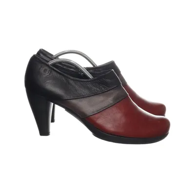 Ankle boots (Red, Black) from Hispanitas