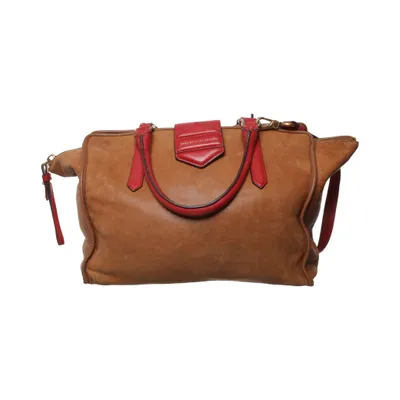 Håndtaske (Brun, Rød) fra Marc by Marc Jacobs