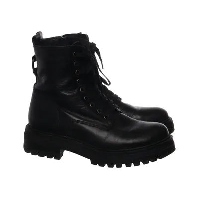 Bottes à lacets (Noir) de Zalando Cuir