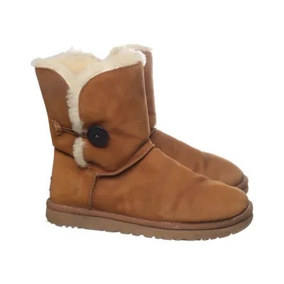 Ankelstøvler (Brun) fra UGG Uld, Læder, Ruskind, Pels