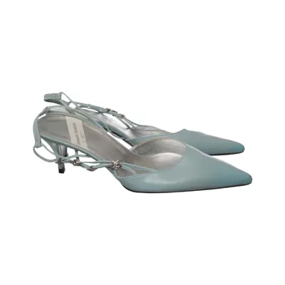 Sandales à talons hauts (Bleu) de Charles Jourdan Cuir