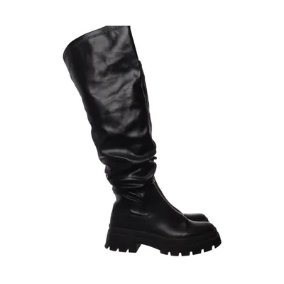 Bottes (Noir) de Lucky Shoes Polyuréthane
