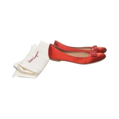 Ballerinas (Rot) von Salvatore Ferragamo