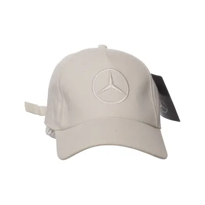 Honkbalpet (Wit) van Mercedes-Benz Organisch katoen