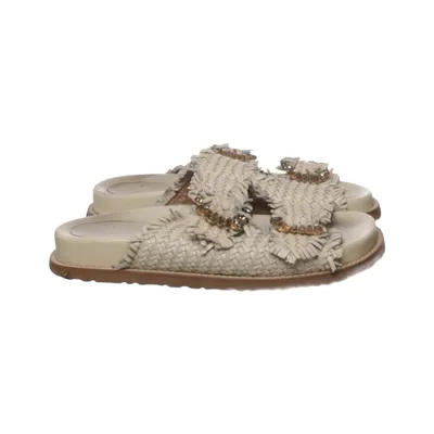 Sandals (Beige) from Coral Blue Leather