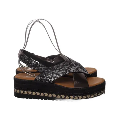 Sandales (Noir, Multicolore) de Mia & Jo Cuir