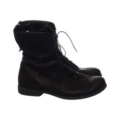 Laced boots (Black) from Think! Leather