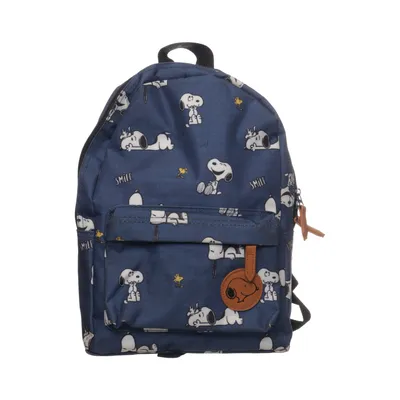 Backpack (Blue, Multicolored) from Peanuts Polyester