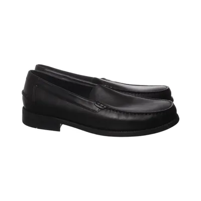 Loafers (Zwart) van Geox Respira Leer