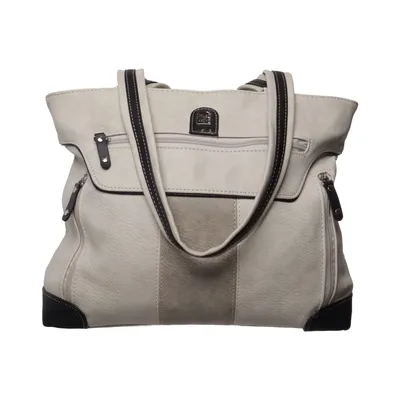 Sac à main (Beige, Noir) de Charm & Shape