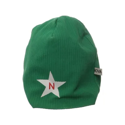 Beaniehue (Grøn, Hvid, Rød) fra Nova Bomuld, Elastan