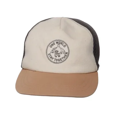 Trucker cap (Black, White, Beige) from H&M Cotton, Polyester