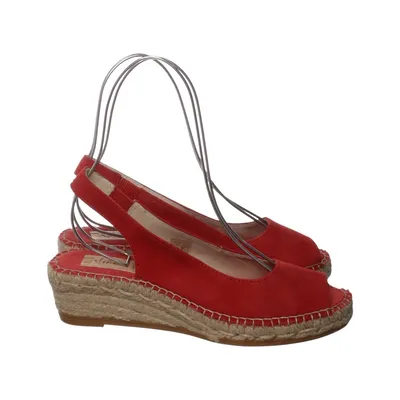 Wedges (Red) from Vidorreta Leather